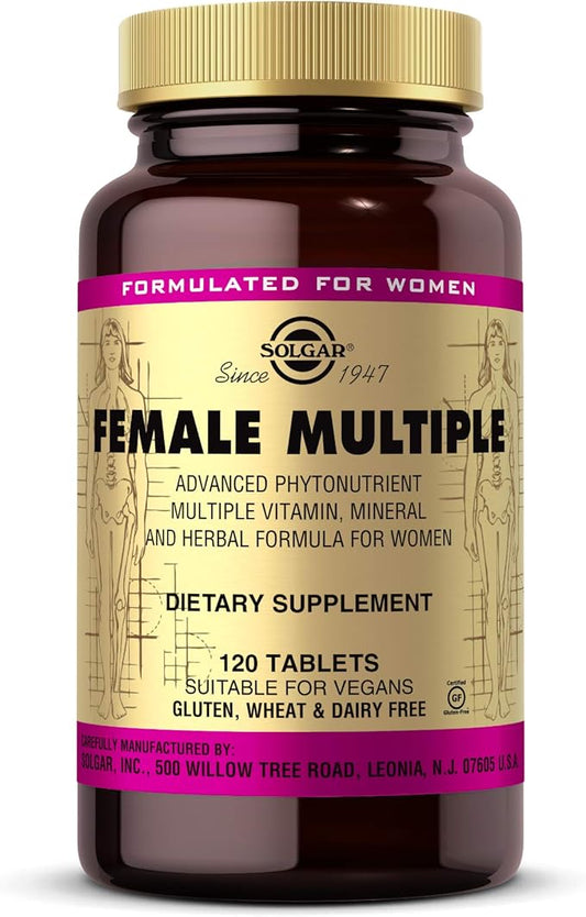 Solgar Female Multiple, 120 Tablets 40 Servings