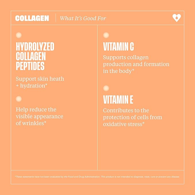 Health by Habit Collagen Supplement (60 Capsules) 2000mg, Collagen (1 Pack)