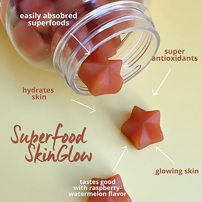 Baby Blues: Superfood Skin Glow Gummies 14 Collagen