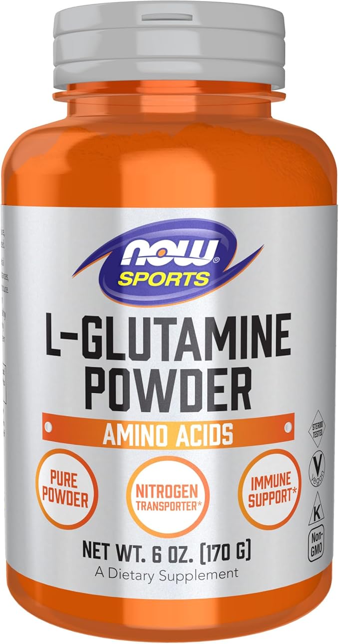 NOW Sports Nutrition, L-Glutamine Pure Powder, 6-Ounce