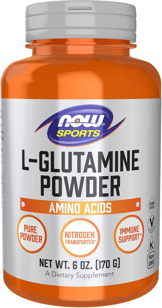 NOW Sports Nutrition, L-Glutamine Pure Powder, 6-Ounce