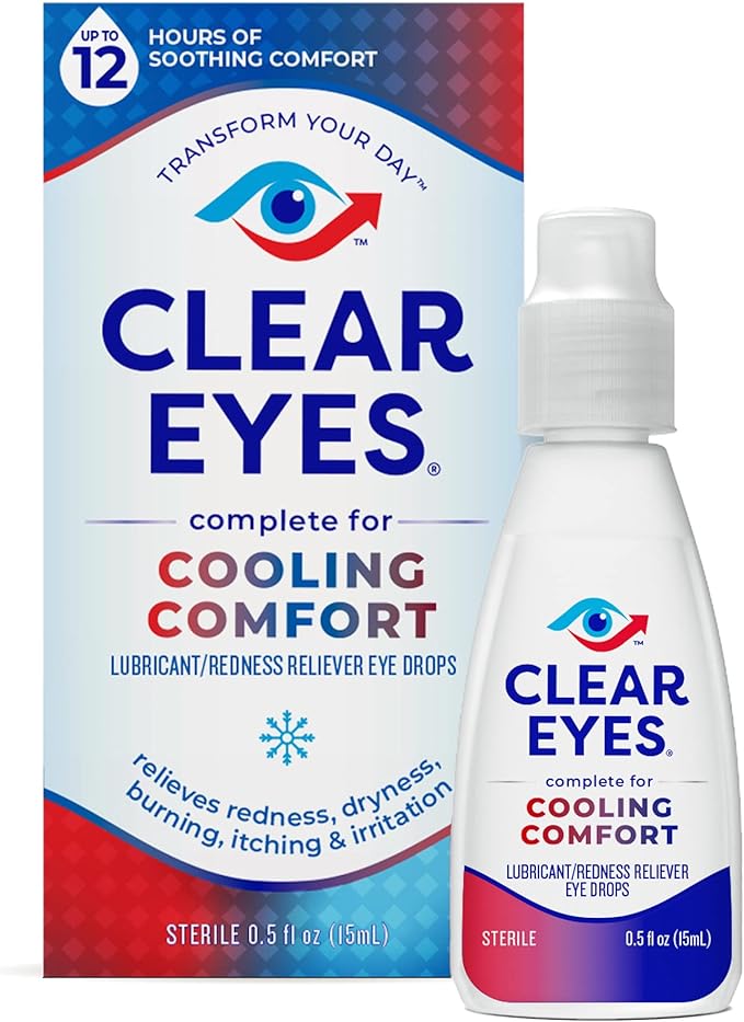 Clear Eyes Cooling Comfort Relief Eye 0.5 Fl 2)