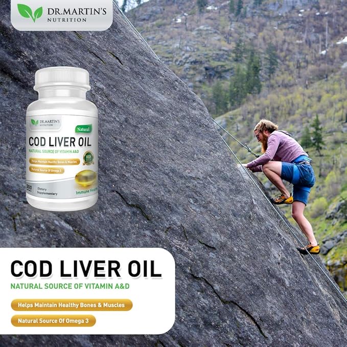 COD Liver Oil 300 Softgels 3 Fatty