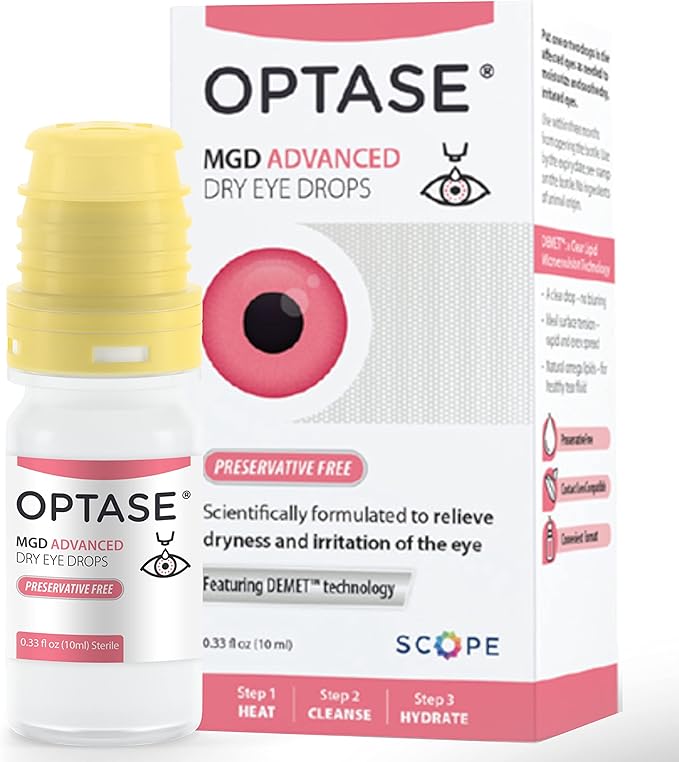 OPTASE MGD Advanced Dry Eye Drops .33 fl 300 Drops