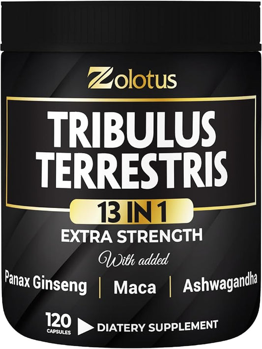 13in1 Tribulus Terrestris Capsules 16000mg Per 120 Counts