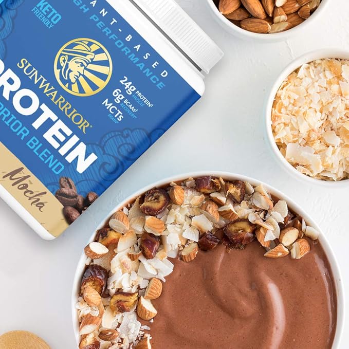 Sunwarrior Vegan Organic Protein Powder Plant-based 15 Servings
