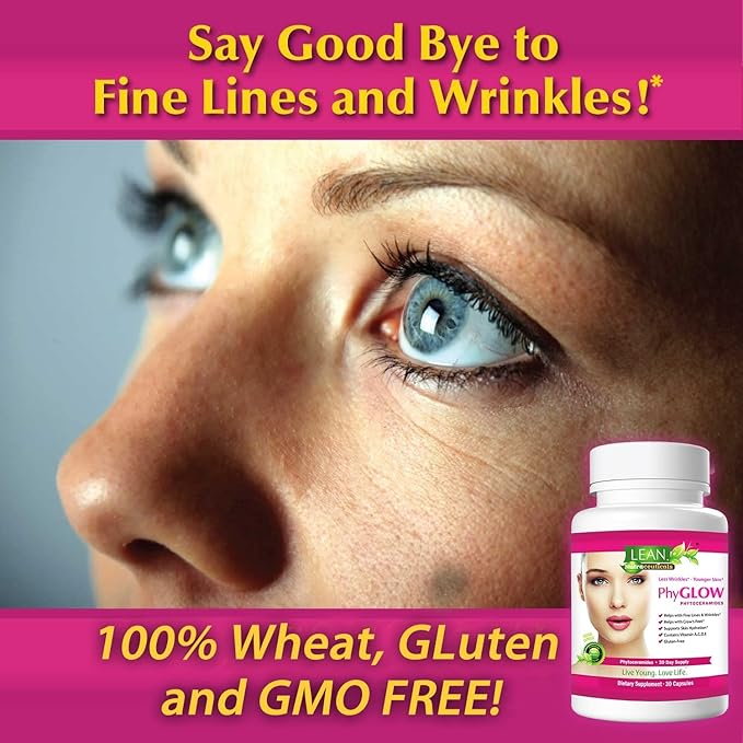 PhyGLOW Phytoceramides Ceramide Supplement with Multivitamins 30 Capsules