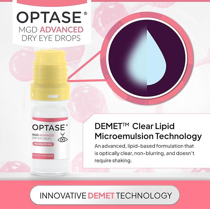 OPTASE MGD Advanced Dry Eye Drops .33 fl 300 Drops