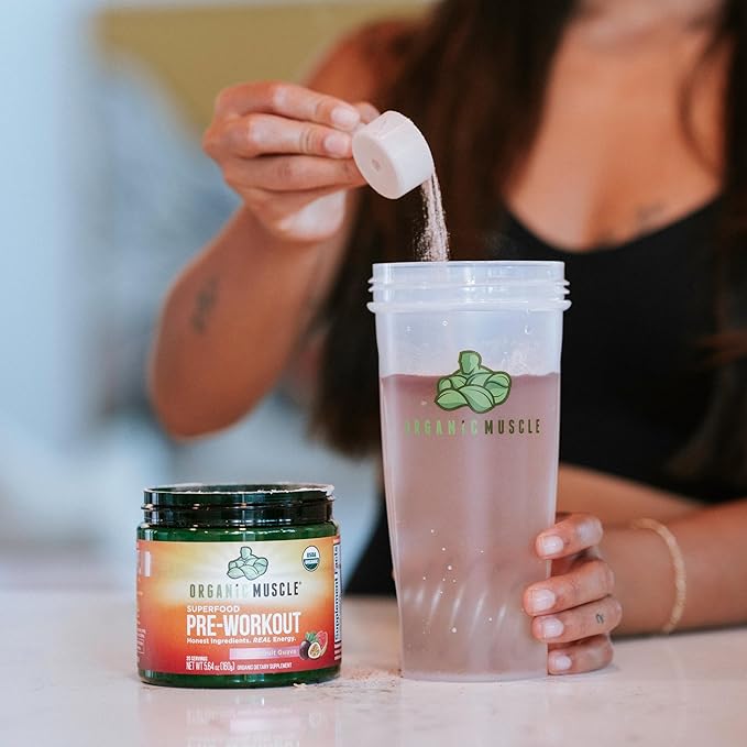 Organic Muscle Clean Pre Workout Powder
