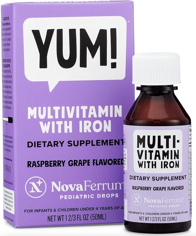NovaFerrum Yum | Multivitamin with Iron 4 & 50 Servings