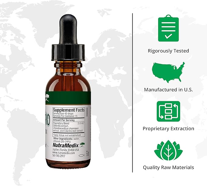 NutraMedix Sealantro - Body Detox Drops (1oz)