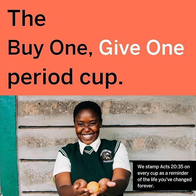2 Pixie Menstrual Cups 100% Medical-Grade 1 for 12 Hours