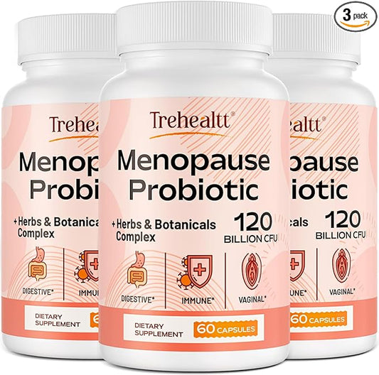 Menopause Supplements for Women, 120 Billion 13-in-1 Menopause 180 Capsules
