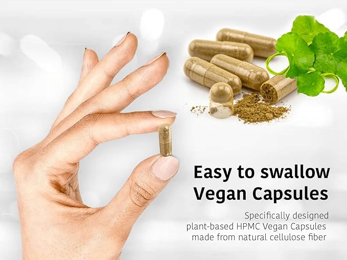 Amla Capsules (Amalaki, Indian Gooseberry, Emblica 60 Veg