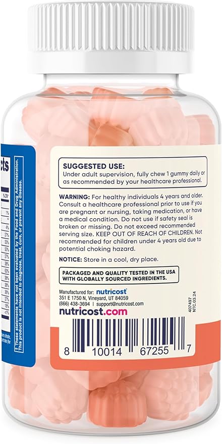 Nutricost Kids Multivitamin Gummies 120 Servings