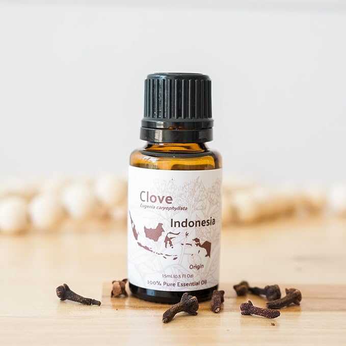 100% Pure Clove Essential Oils - Essential Oils for Diffusers Aromatherapy & Humidifiers (25lbs) | Natural Cold-Pressed