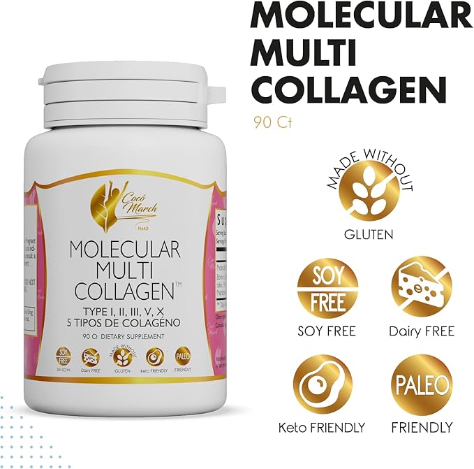 Coco March Molecular Multi-Collagen 90 Capsules