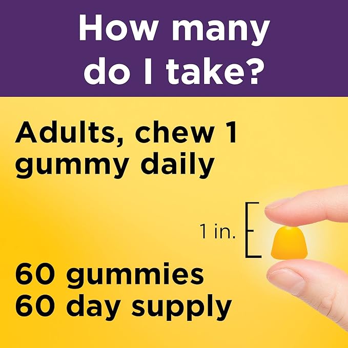 Nature Made Collagen Gummies with Vitamin 60 Gummies, 60 Day