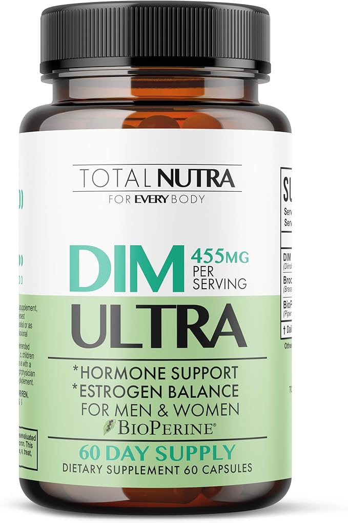 DIM Supplement: DIM Ultra 455mg Diindolylmethane,