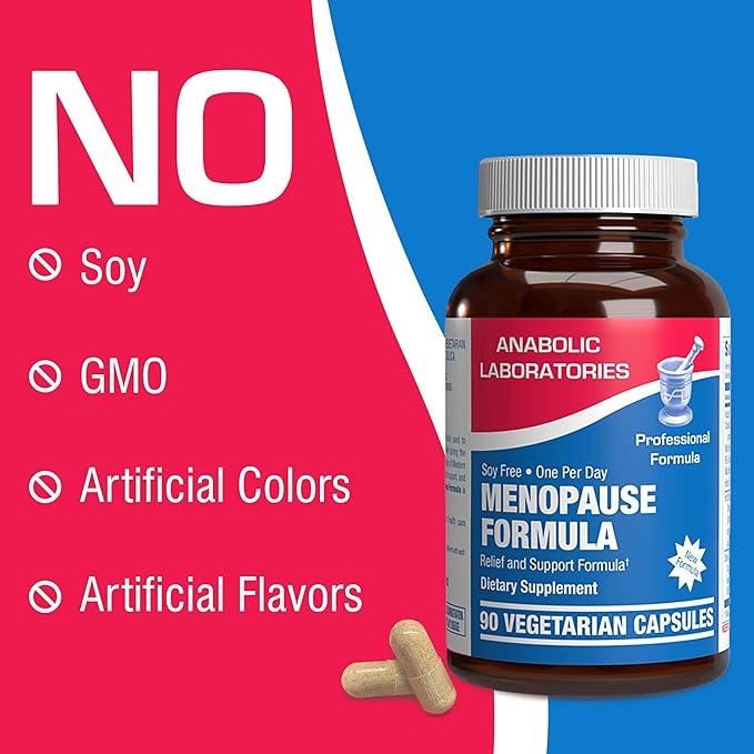 Menopause Support Supplements for Women 90 Vegetarian