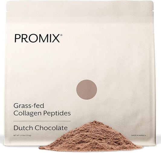 Promix Collagen Peptides, Chocolate, 2.5lb Bulk