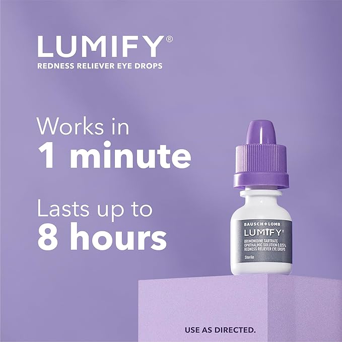 LUMIFY Redness Reliever Eye Drops, 0.08 Fl (2.5 mL)