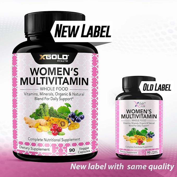 Vegan Women's Daily Multivitamin 50 Plus -90 Capsules