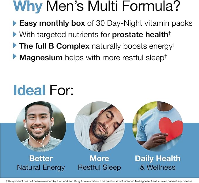 VitaMedica Men’s Multivitamin with Prostate Health Support Omega3s and 30 Easy