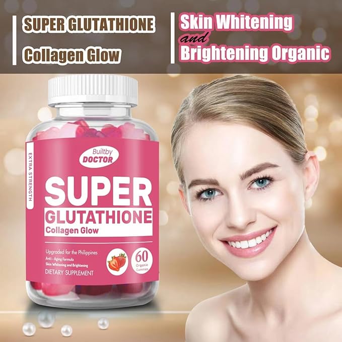 Super glutathione collagen glow gummies,Glutathione Skin Care
