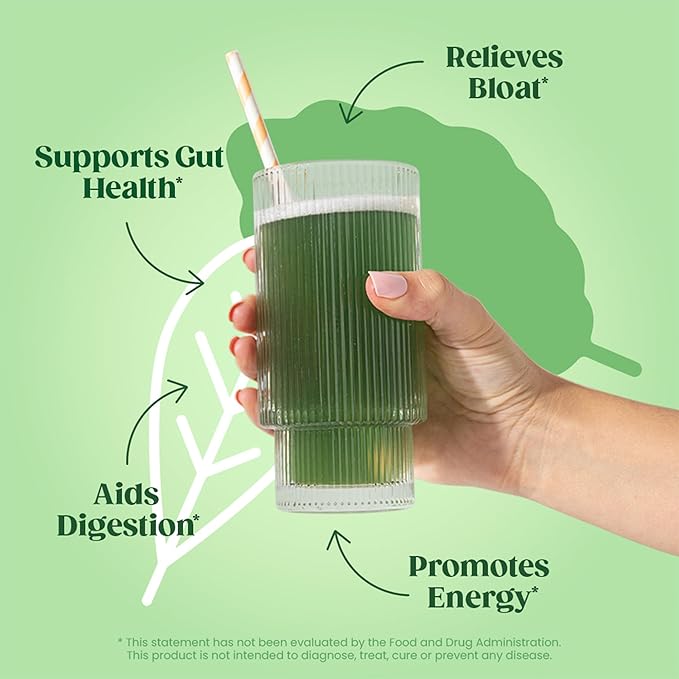 Bloom Nutrition Superfood Greens Powder, Digestive 30 SVG,