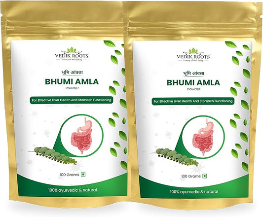 Organic Bhumi Amla Powder 100 Gm 2)