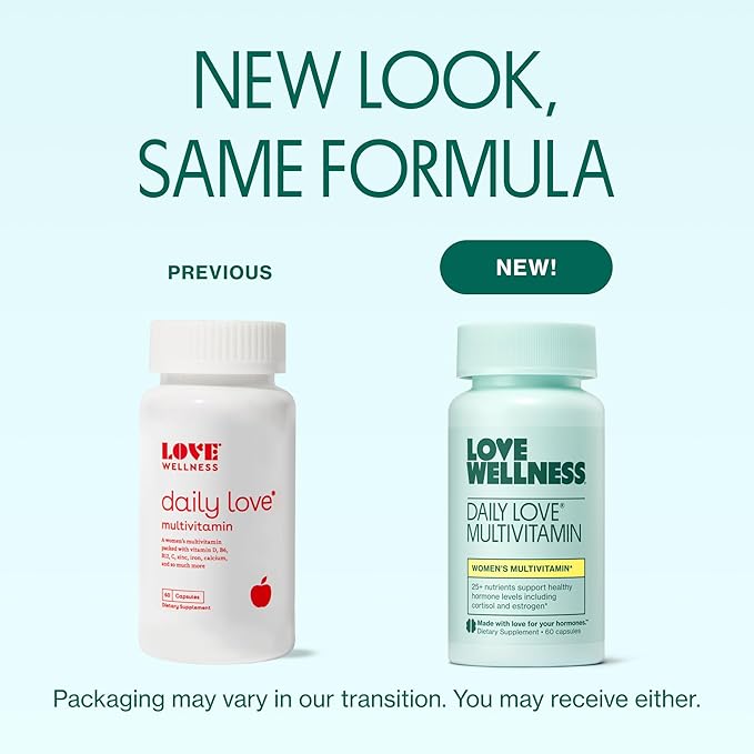 Love Wellness Daily Love Multivitamin for Women 60 Count