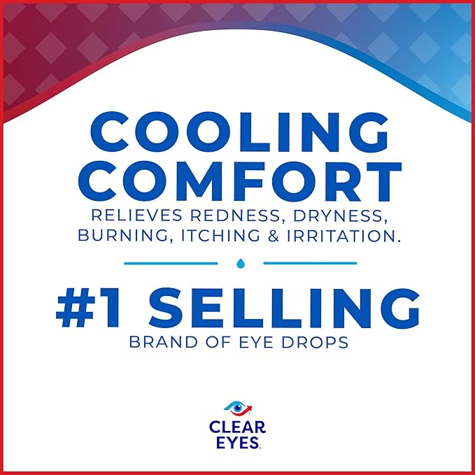 Clear Eyes Cooling Comfort Relief Eye 0.5 Fl
