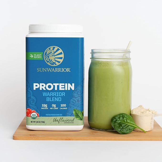 Vegan Organic Protein Powder Plant-based 30 Servings