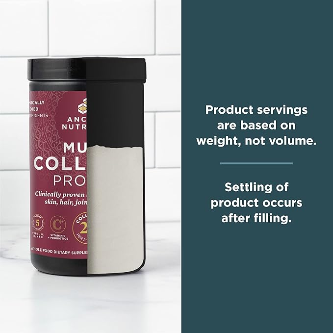 Ancient Nutrition Collagen Powder Protein 45 Servings, 16oz