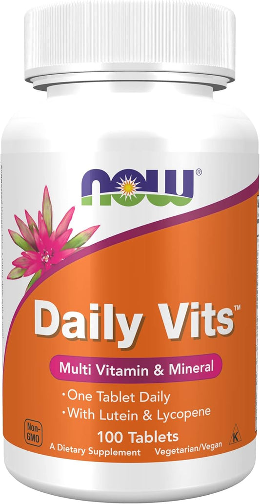 NOW Supplements, Daily Vits™, One Tablet 100 Tablets