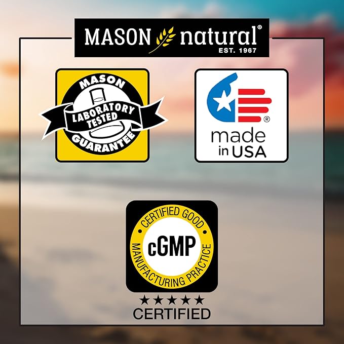 Mason Vitamins Mason Fish Oil 1000mg Omega-3 Softgels