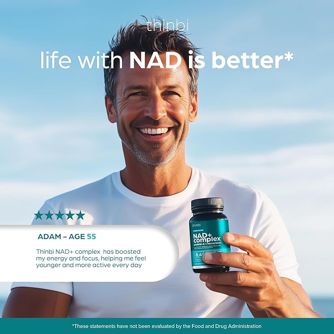 NAD Supplement 8,457 mg Extra Strength NMN Alternative Liposomal, Green Tea + Astaxanthin for Women & Men, Resveratrol, CoQ10, Alpha Lipoic Acid – Energy Anti-Aging,Cell Regeneration –30-Day