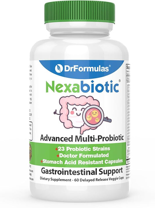 DrFormulas' Best Probiotics for Women & Men 60 Count