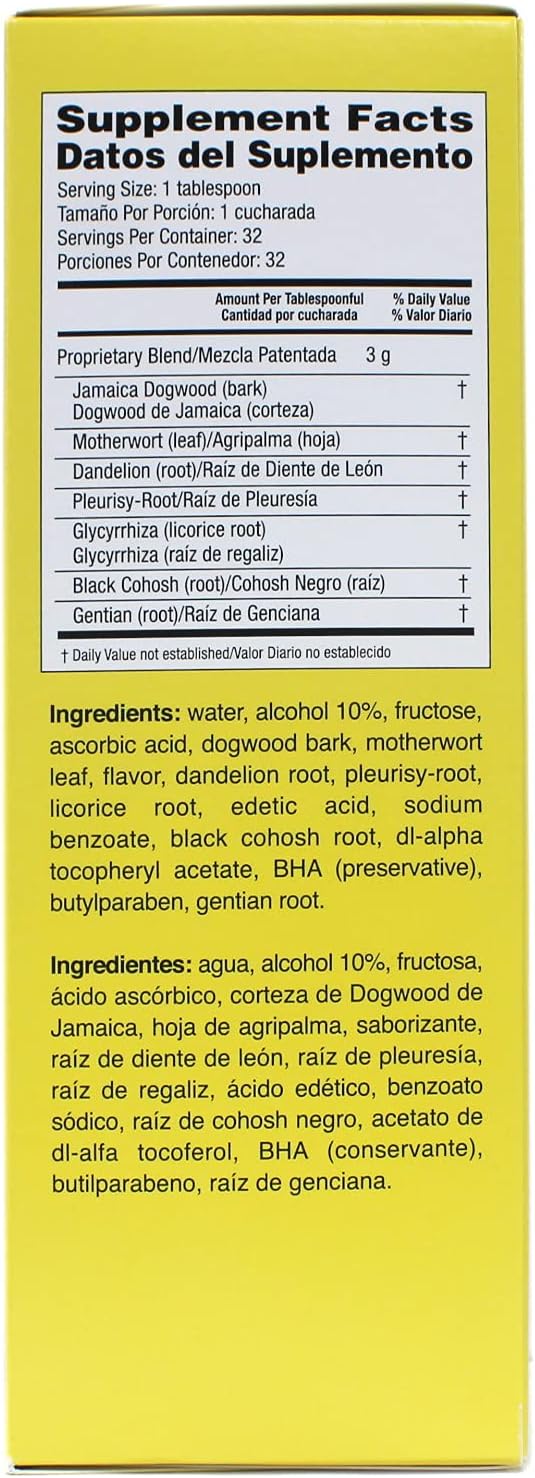 2-PAK Lydia Pinkham Nutritional Support Liquid 16oz bottles