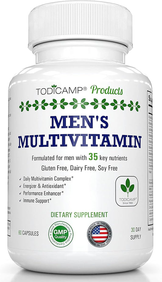 Men's Multivitamin & Mineral Complex 60 Capsules 30 Day