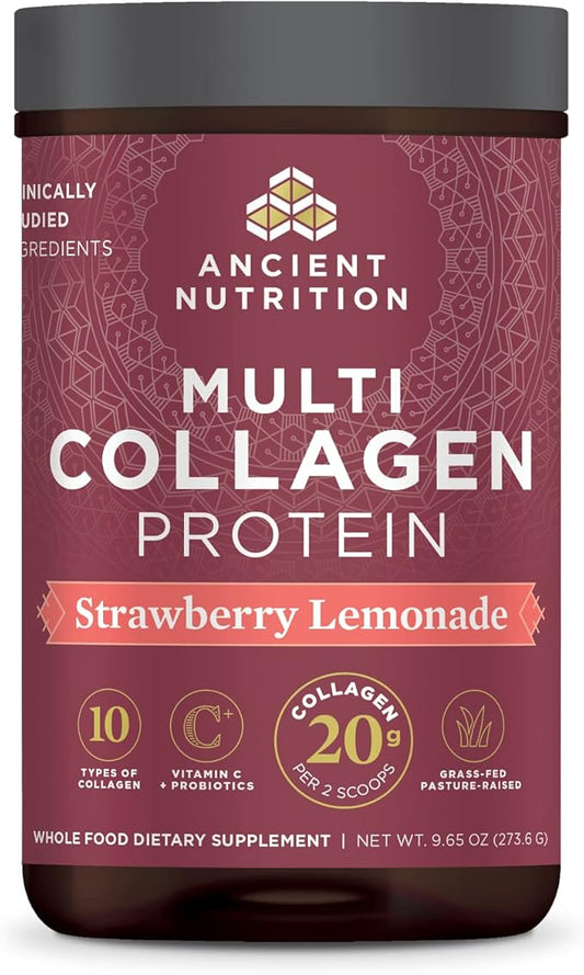 Ancient Nutrition Collagen Powder Protein, Multi 24 Servings, 9.65oz