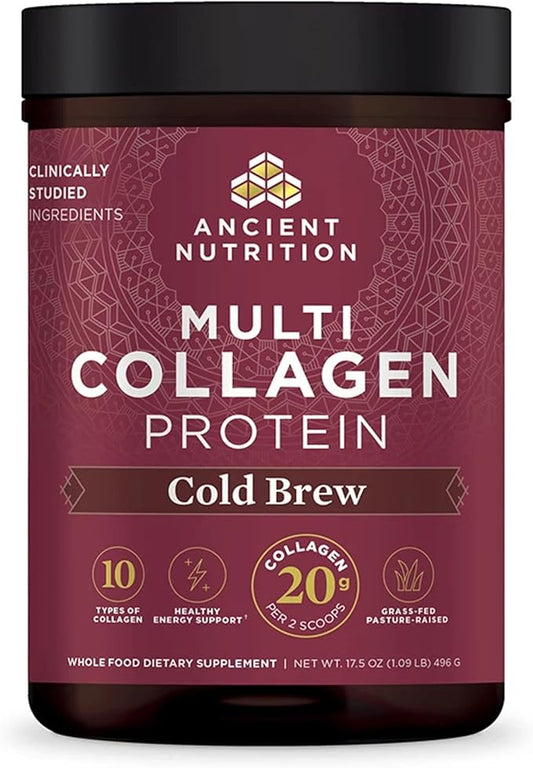 Ancient Nutrition Hydrolyzed Collagen Peptides Powder, 40 Servings, 17.5 oz