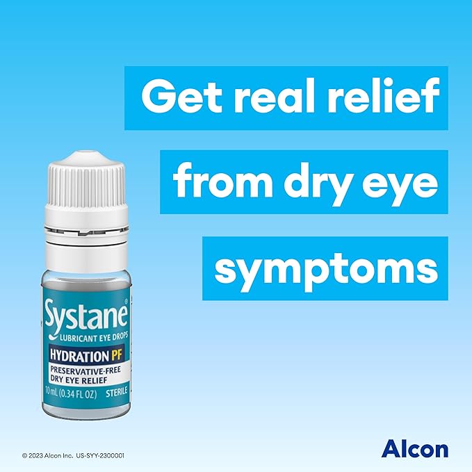 Systane Hydration Multi-Dose Preservative-Free Eye Drops (2x10ml)