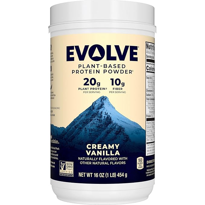 Evolve Protein Powder, Ideal Vanilla, 20g 1 Pound