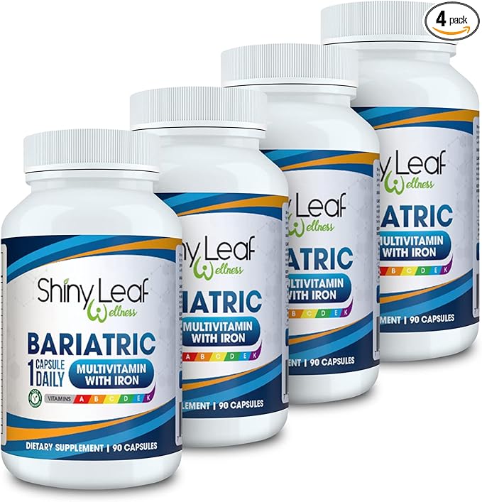 Shiny Leaf Daily Bariatric Multivitamin 45 mg 90 Ct (1 Year