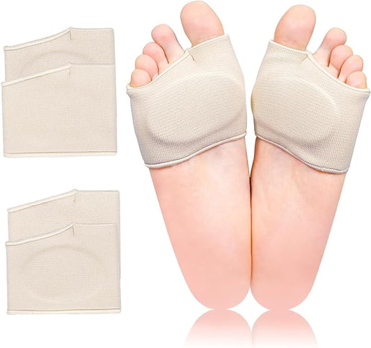 2 Pairs Metatarsal Pads with Gel
