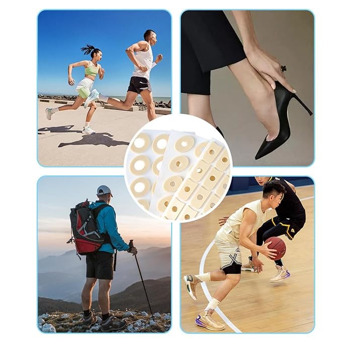 120 Pcs Corn Pads for Toes 4 sizes,