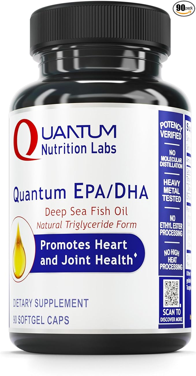 QNL Quantum EPA/DHA Softgels Omega-3 Fish 90 Softgel