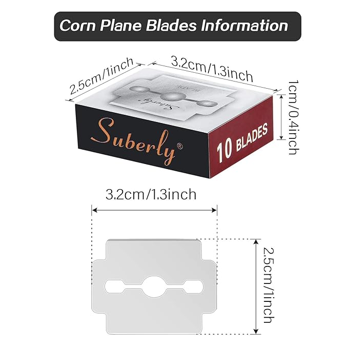 120 Pieces Callus Shaver Replacement Blades